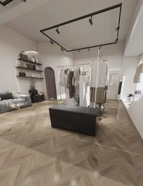 Retail showroom display cabinetry